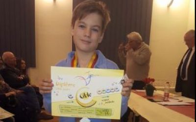 Un des espoirs de l'école de tir